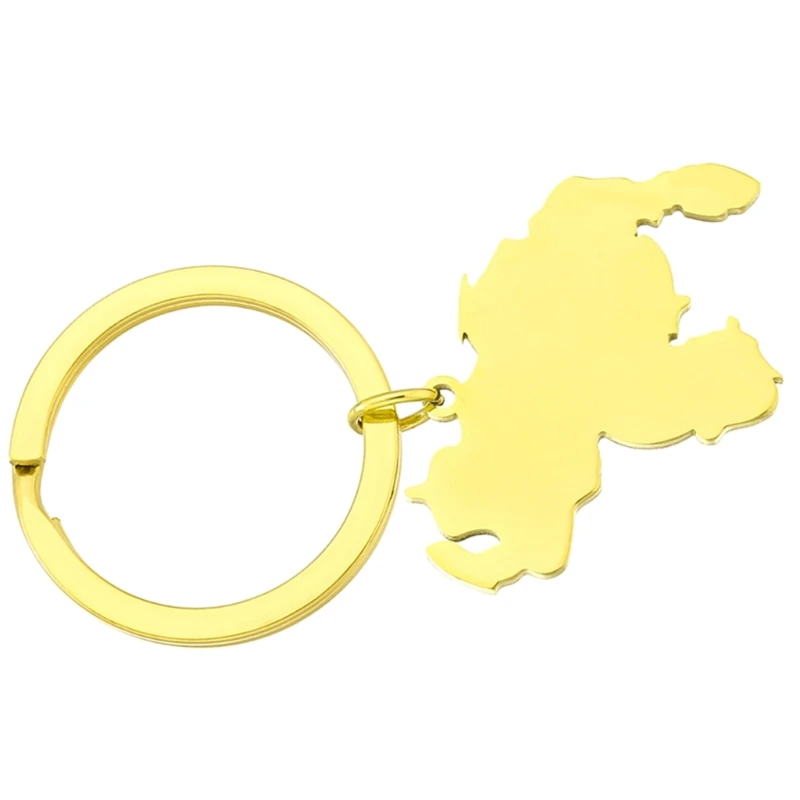 Брелоки для ключей с картой Венесуэлы подвески сумки прочные украшения рюкзака