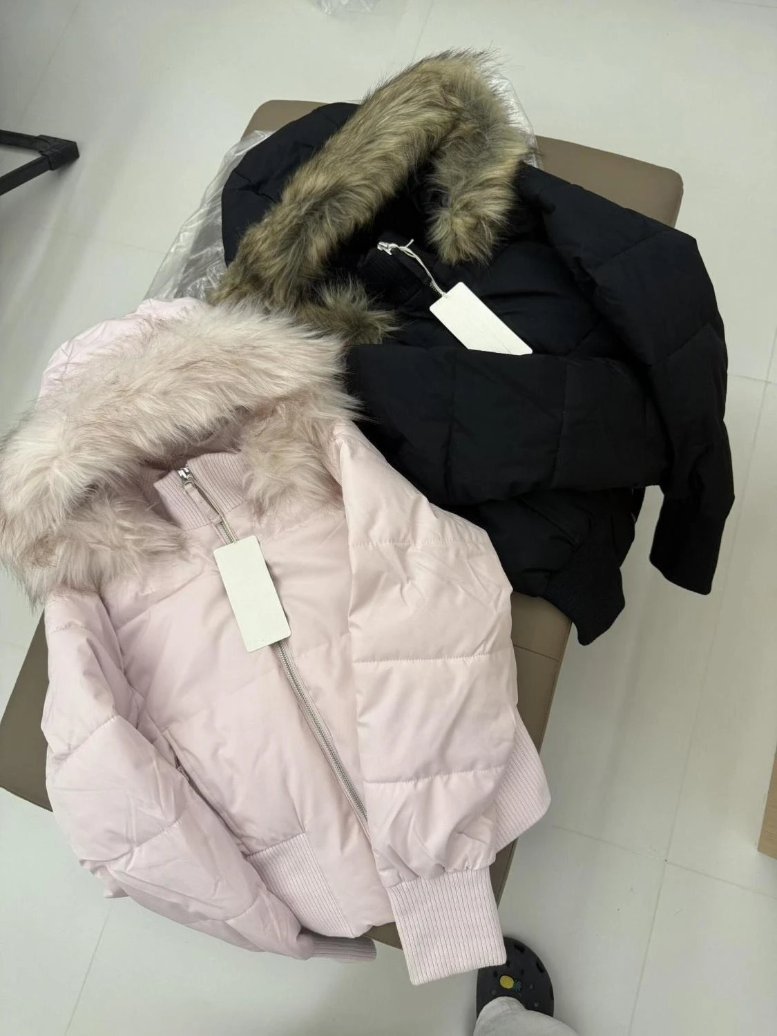 Фото Винтажное корейское пальто с длинным рукавом, куртка с воротником из искусственного меха, женская повседневная субкультура, Harajuku, однотонная уличная одежда, женская одежда №3