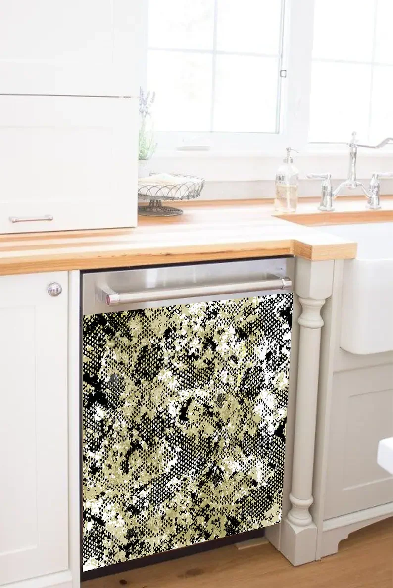 

Kitchen Decor Sticker Dishwasher Vinyl Decal Kitchen Accessories