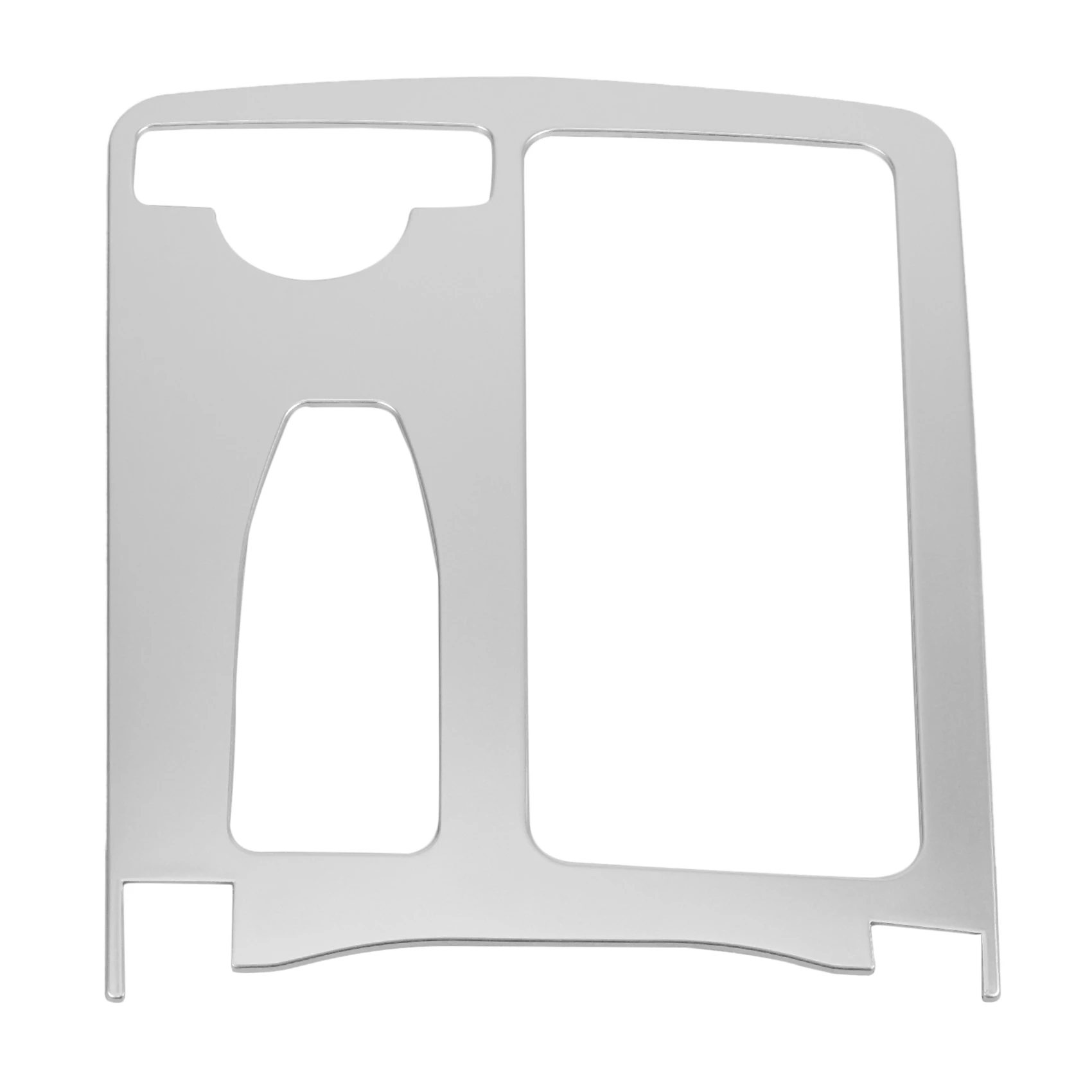 

Автомобильный Центральный подстаканник из АБС-пластика, рамка для Mercedes-Benz E Class W212 2010-2011 C Class W204 2008-2014, серебристый