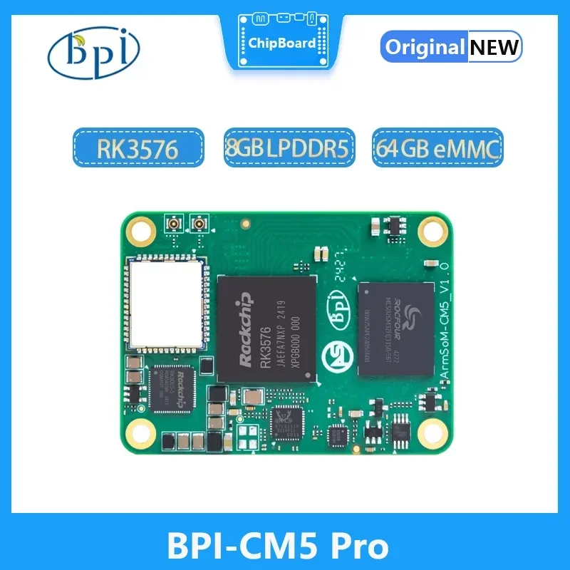 Основная плата Banana Pi BPI-CM5 Pro Rockchip RK3576 Решение для чипов