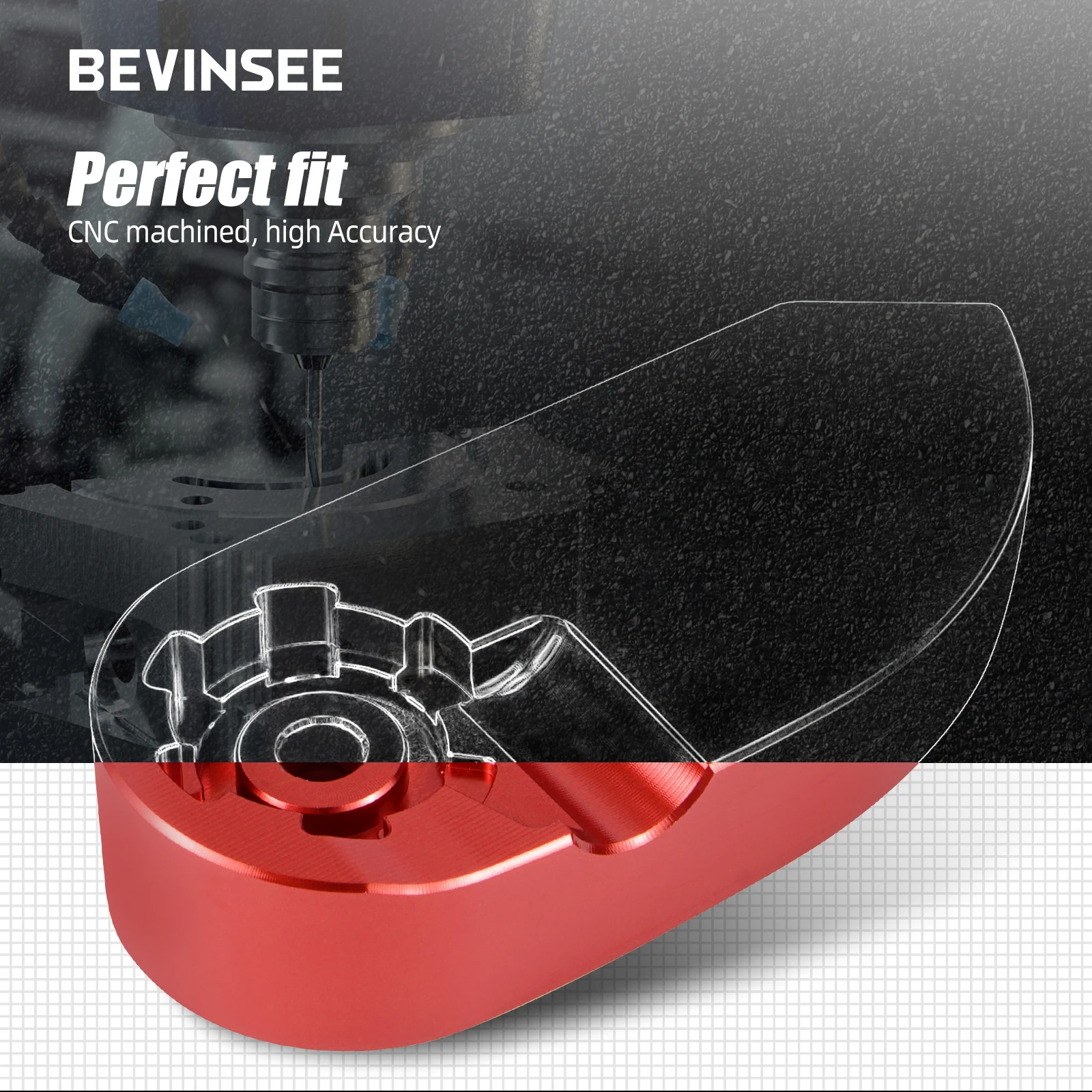 Ручка рычага открывания капота двигателя BEVINSEE для BMW E92 E90 E91 E93 E81 E82 E87 E88 F06 F12 F13 X1 E84