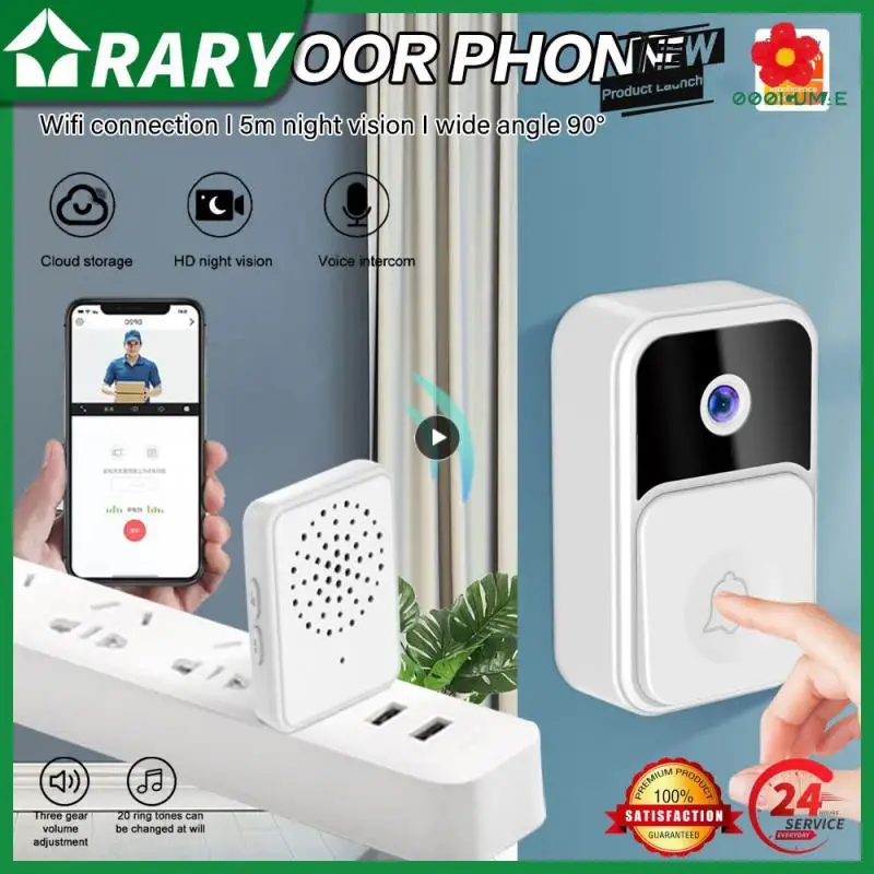 

Vision Video Intercom Door Bell Voice Change Night Vision Intercom Smart Home Waterproof Wifi Doorbell Wireless Doorbell New