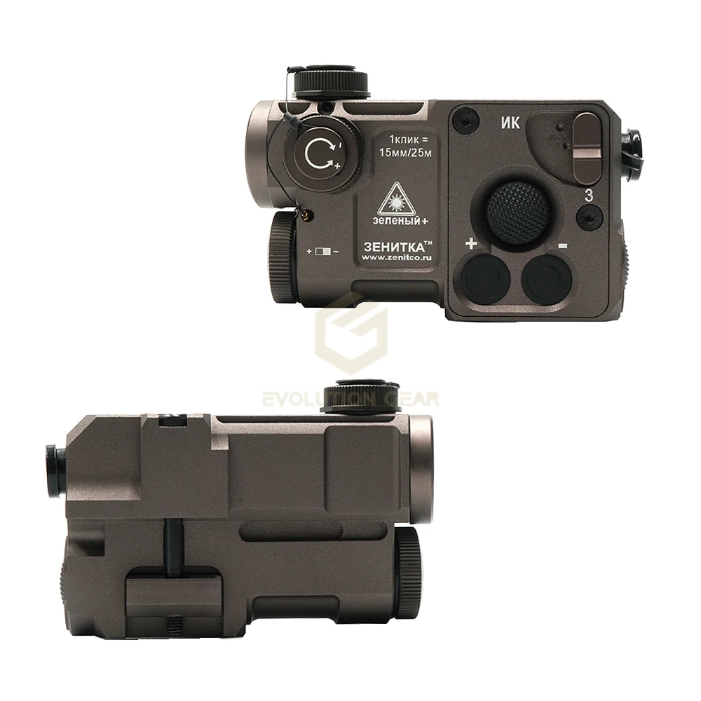 PERST-4 Лазер прицеливания PEQ Зеленый ИК-лазер Страйкбол Тактический можно сбросить