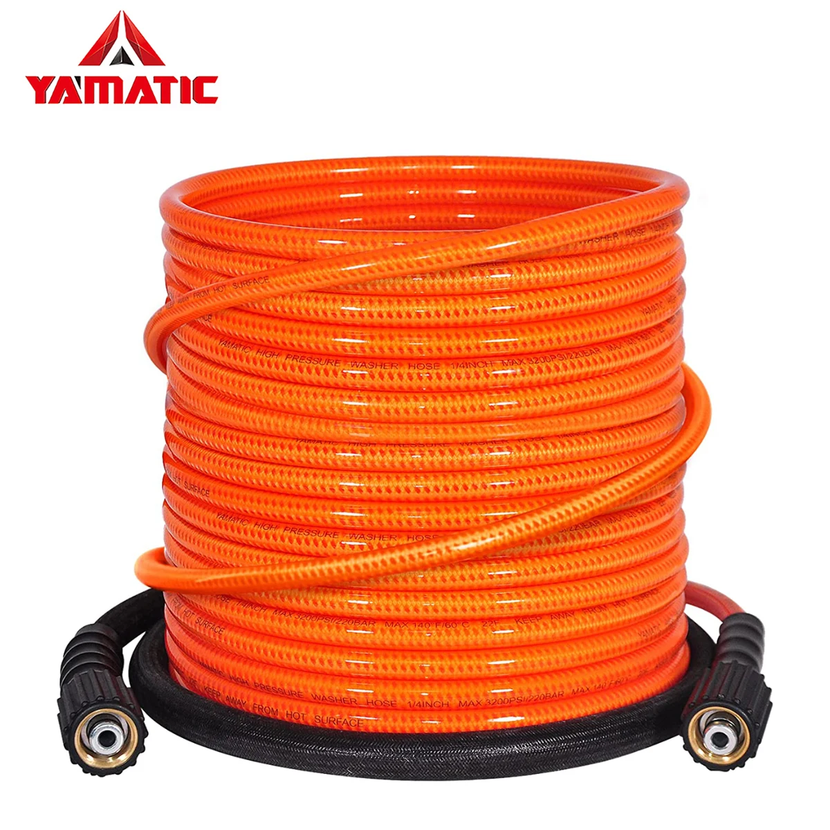 50FT Ultra Flexible High Pressure Washer Hose Car Water Clea