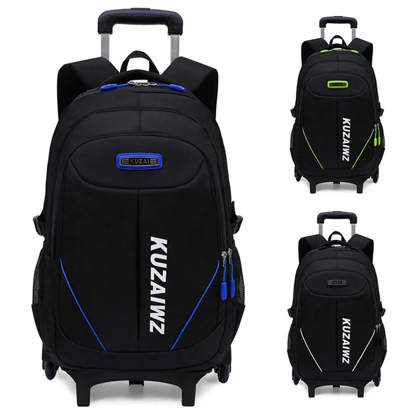 Rolling Backpack College Mochilas Escolares Travel Carry-on School Bags for Boys Bagpack Kids' Luggage Plecak Mochila Japonesa