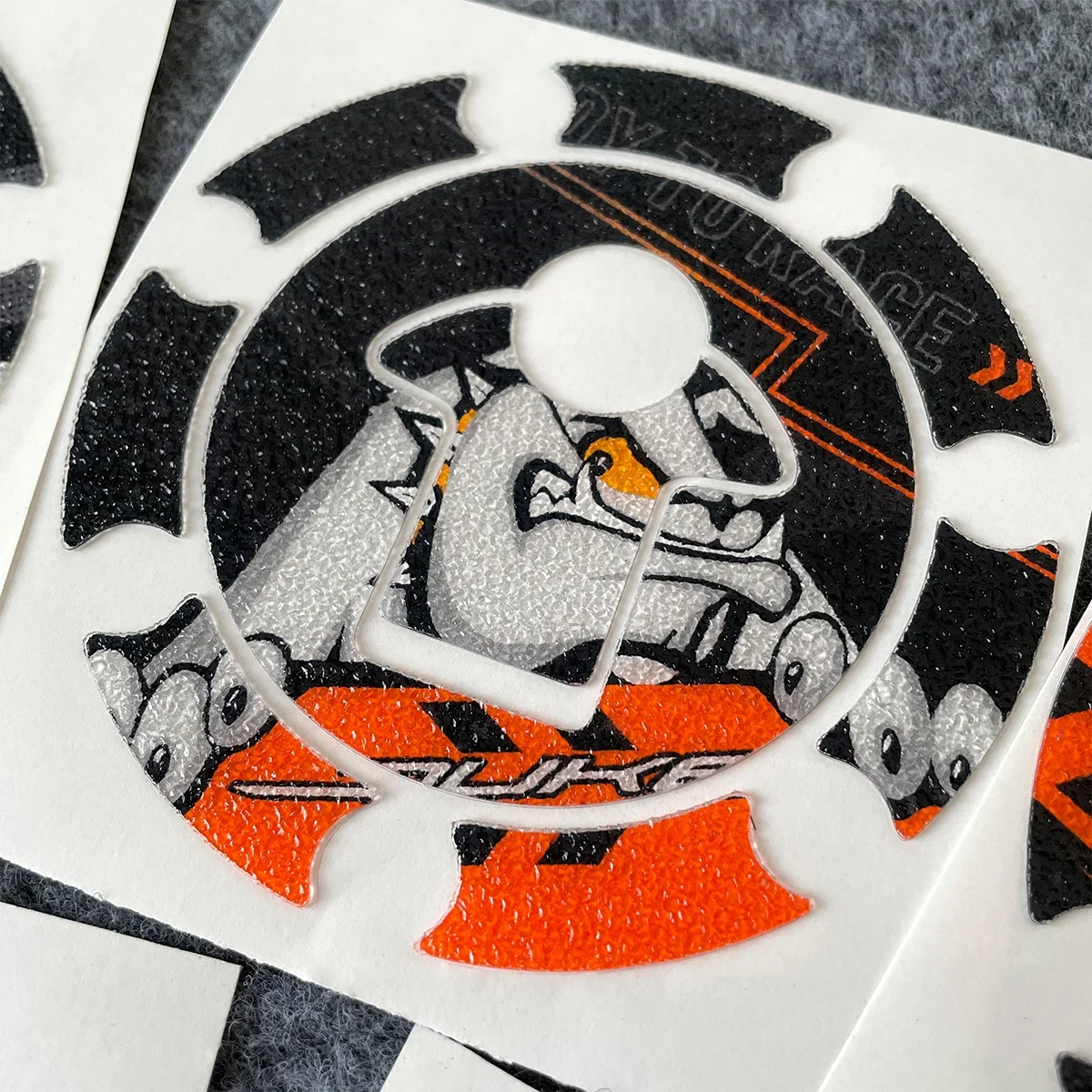 1 шт. матовая текстурированная наклейка на топливный бак мотоцикла защитная