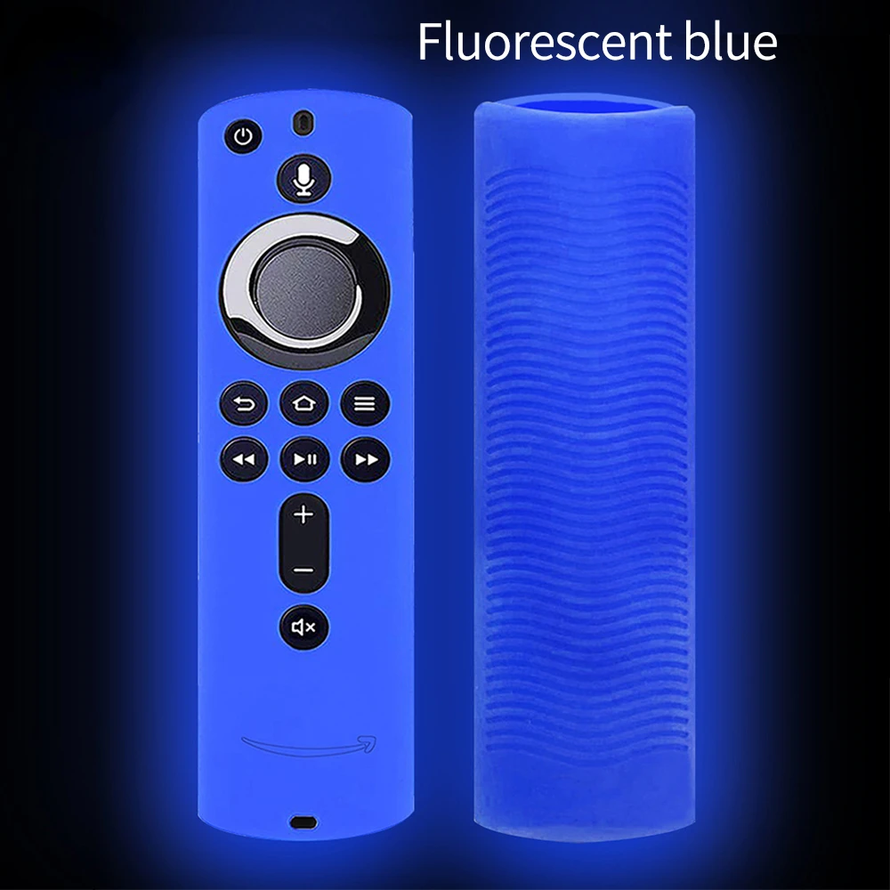 

2022 trend Design Durable Anti Slip Accessories Remote Control Cover Protective Case Silicone Shockproof for 5.9 inch Fire TV St