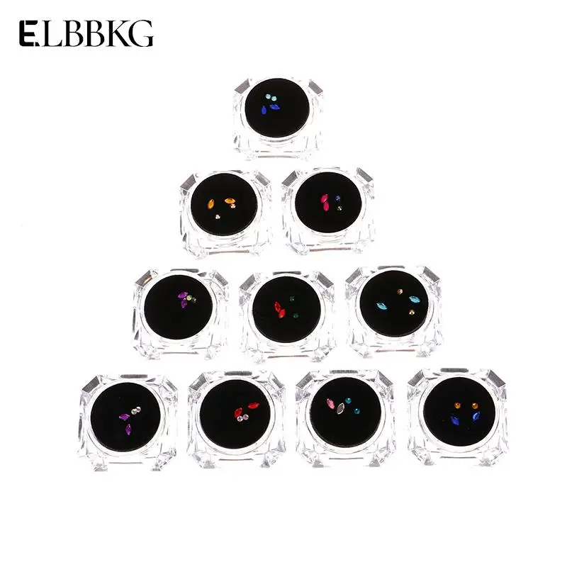 

4Pcs/set Fashionable Dental Teeth Gems Beauty Diamond Decoration Horse EyeTooth Beauty Removable Tooth Ornaments Jewelry