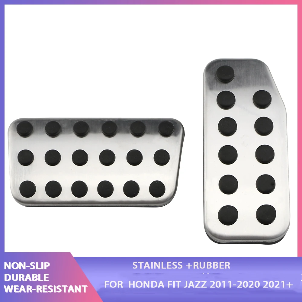 

Auto Car Pedal for Honda Fit Jazz GK5 Vezel HRV XRV City Crider 2014 - 2019 Gas Brake Clutch Accelerator Pedal Cover Accessories