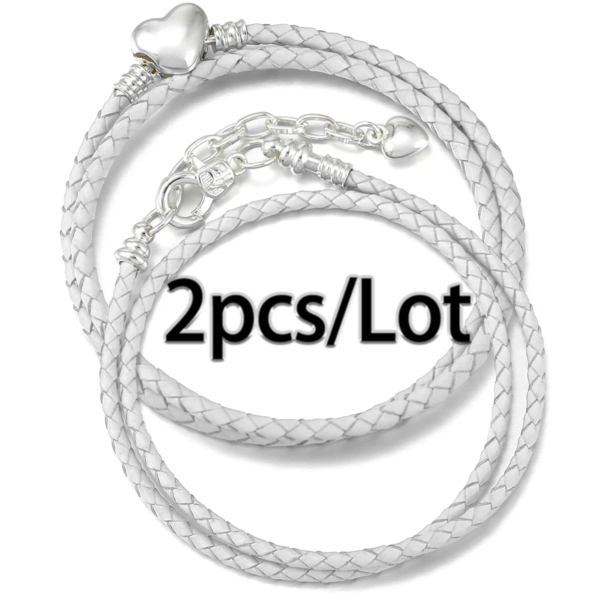 Seialoy 6 видов стилей высокое качество 2 круглые белые браслеты из натуральной кожи