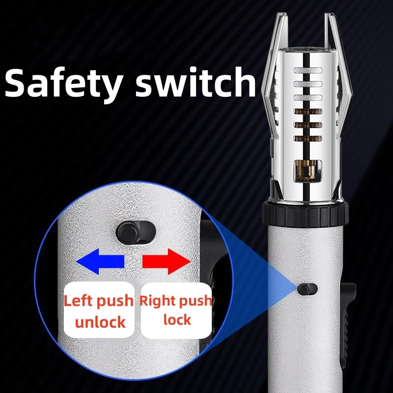 Планета световой меч Бутановая газовая зажигалка 360 ° используется