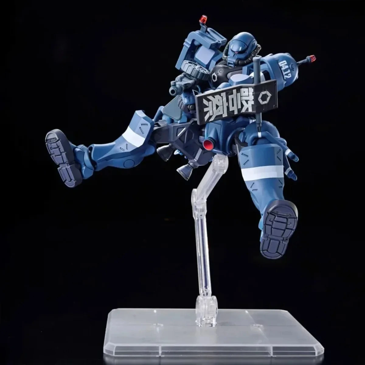 Оригинальный сборный модельный набор Bandai Gundam GQuuuuuuX, мобильный костюм HG, масштаб 1144, фигурки аниме, MS-06-SSP, полицейский Заку, в наличии (art.: 3920db94efd01) - 3920db94efd01