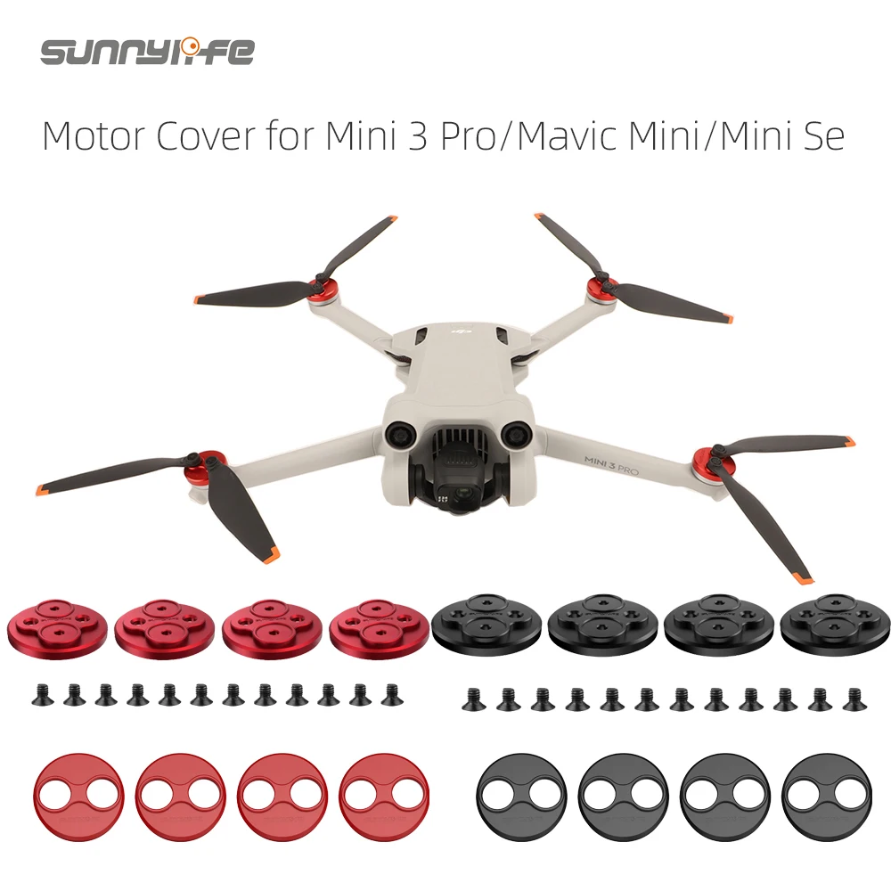 

DJI Mini 3 Pro/ 2/SE/ Mavic Mini Motor Cover Anti-bump Propellers Aluminum Alloy Protection Cover for DJI Mini 3 Pro Accessrioes