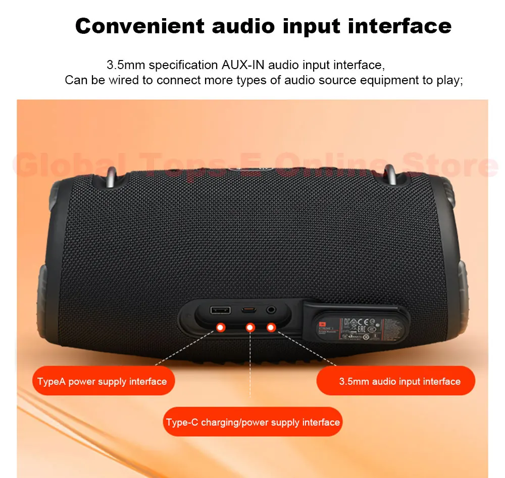 JBL Xtreme 3 Bluetooth-динамик Водонепроницаемая беспроводная Bluetooth-колонка портативный