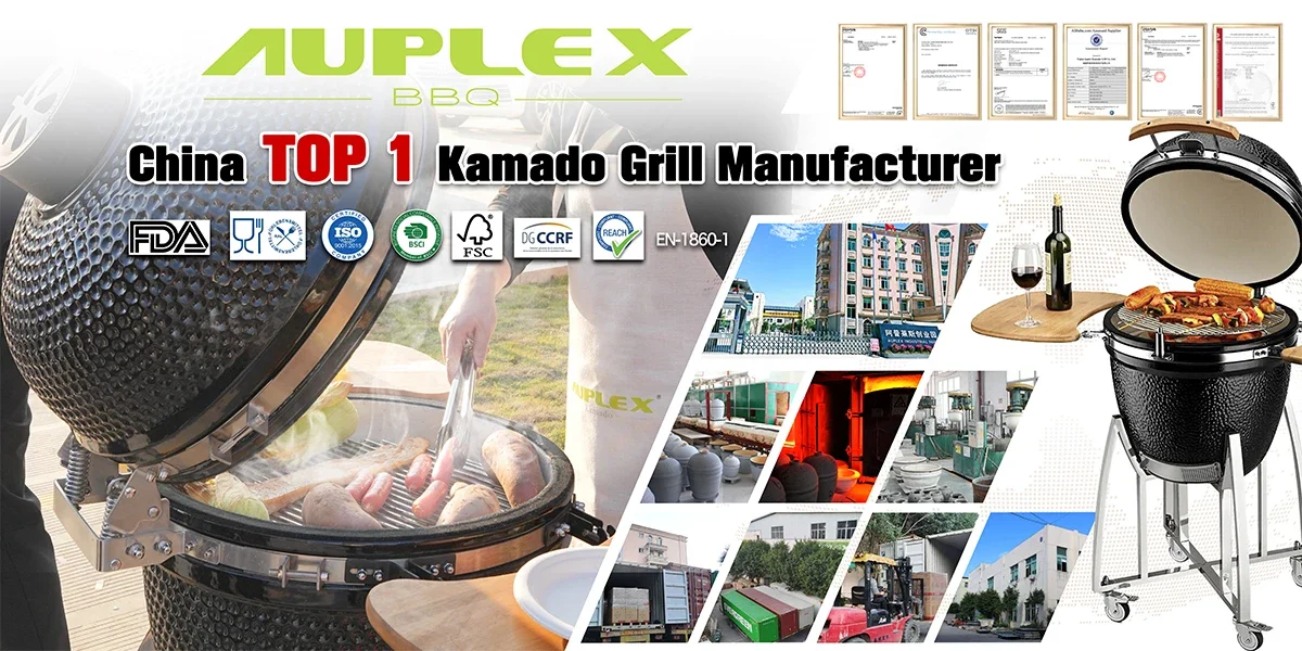 13. Черный Абразин Камадо грили для барбекю открытый сад эмалированная сталь мясо