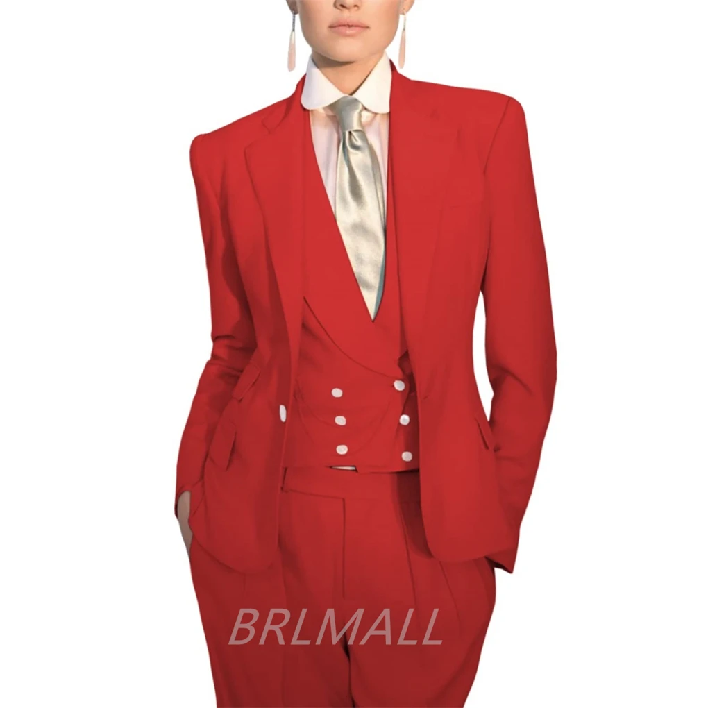 Women Suit Two Pieces Outfit Long Sleeve Business Casual Blazer Jacket with Wide Leg Pant Suit Set for Work