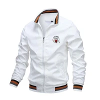 2022 new fashion high quality spring autumn mens bomber jacket mens workwear zipper baseball jacket jacket windbreaker