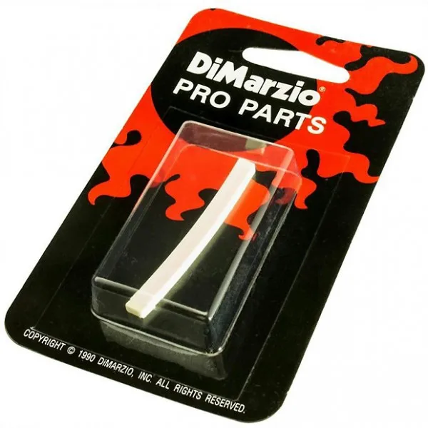DIMARZIO FG1000P верхний порожек для электрогитары Strat пластик изогнутый без пропилов