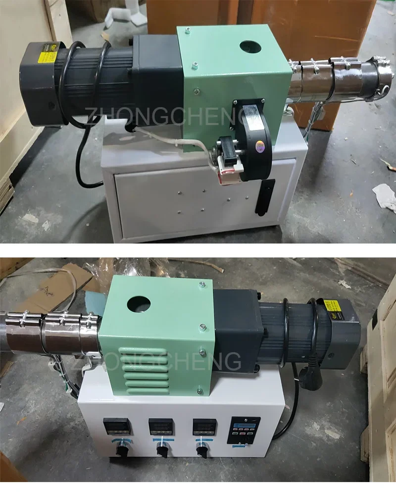 Одновинтовой экструдер 2 кг/ч лабораторный стенд SJ25 одновинтовой пластиковый