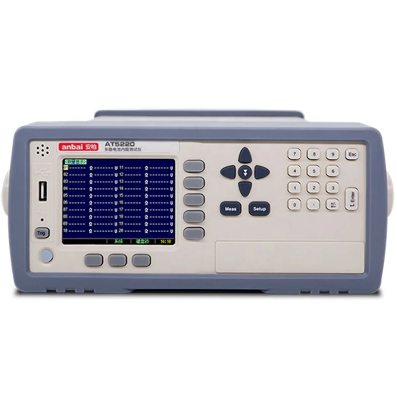 

AT5220 Battery Internal Resistance Tester 20 Channels Battery Voltage Test Instrument