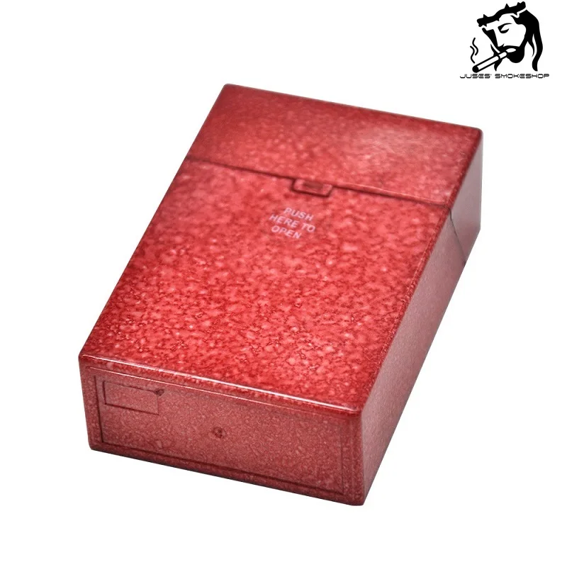 

JUSES' SMOKESHOP New Portable Fashion Creative Camouflage Starry Sky Plastic Clamshell Tobacco Weed Box Smoking Accessories