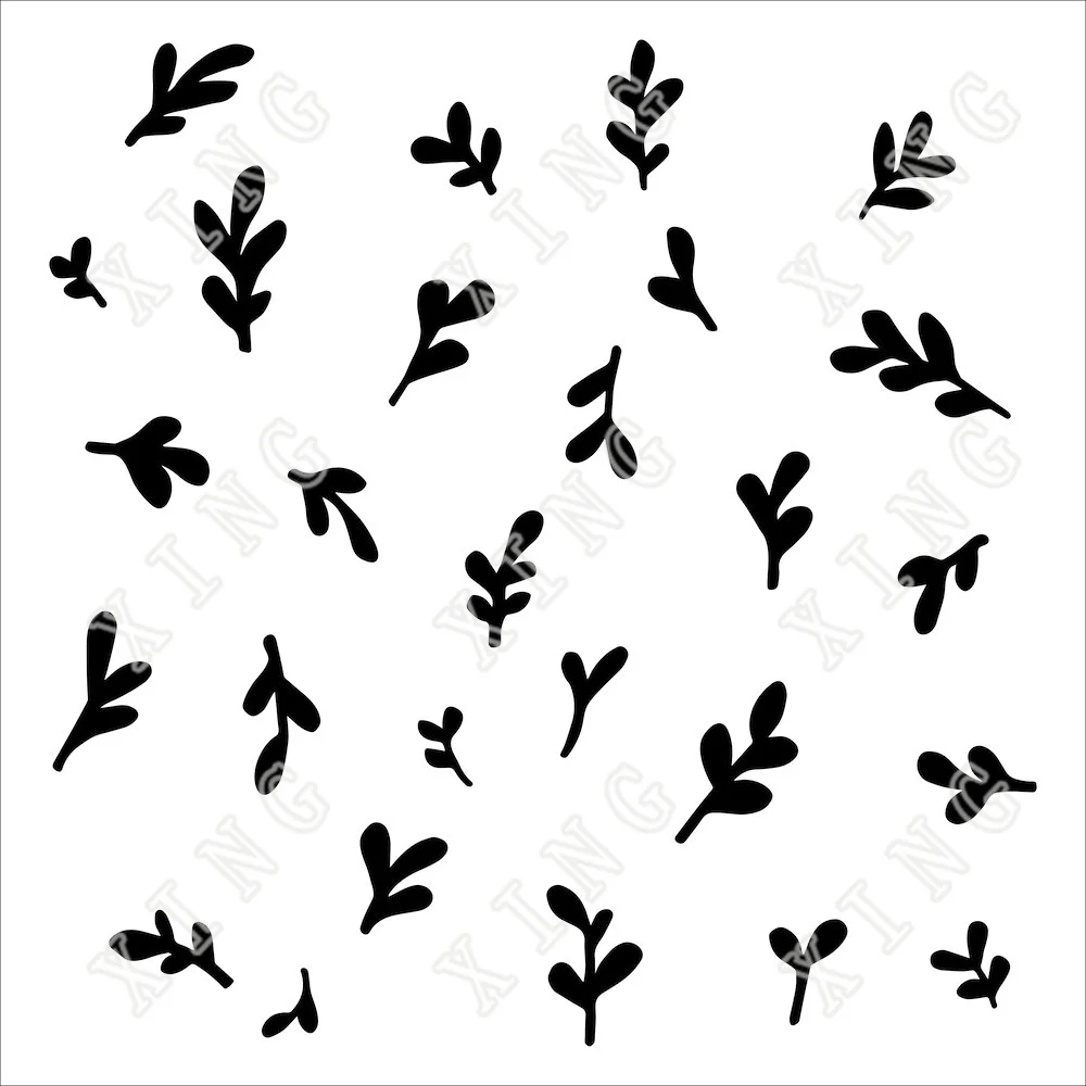 

2022 New Hot Sale Layering Stencils Barberry Buds 6x6 Stencil reusable Crafts Mold Diy Paper Card Drawing Scrapbooking Coloring