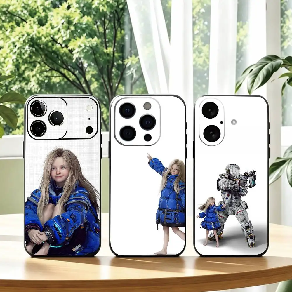 Фото Чехол для телефона G-Game P-PragmataS, силиконовый, мягкий, для iPhone 17 16 15 14 13 12 11 X XR Plus Pro Max Plus, подарок. №1