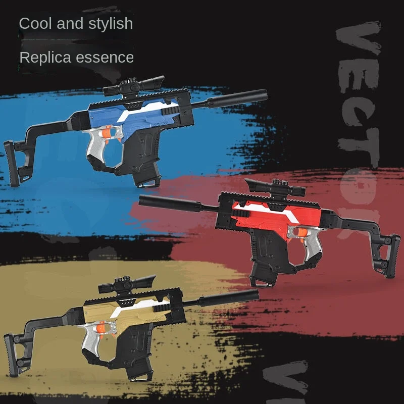 

m416Assault Rifle Children Toy Gun AMTDIYModifiable Soft Bullet Gun