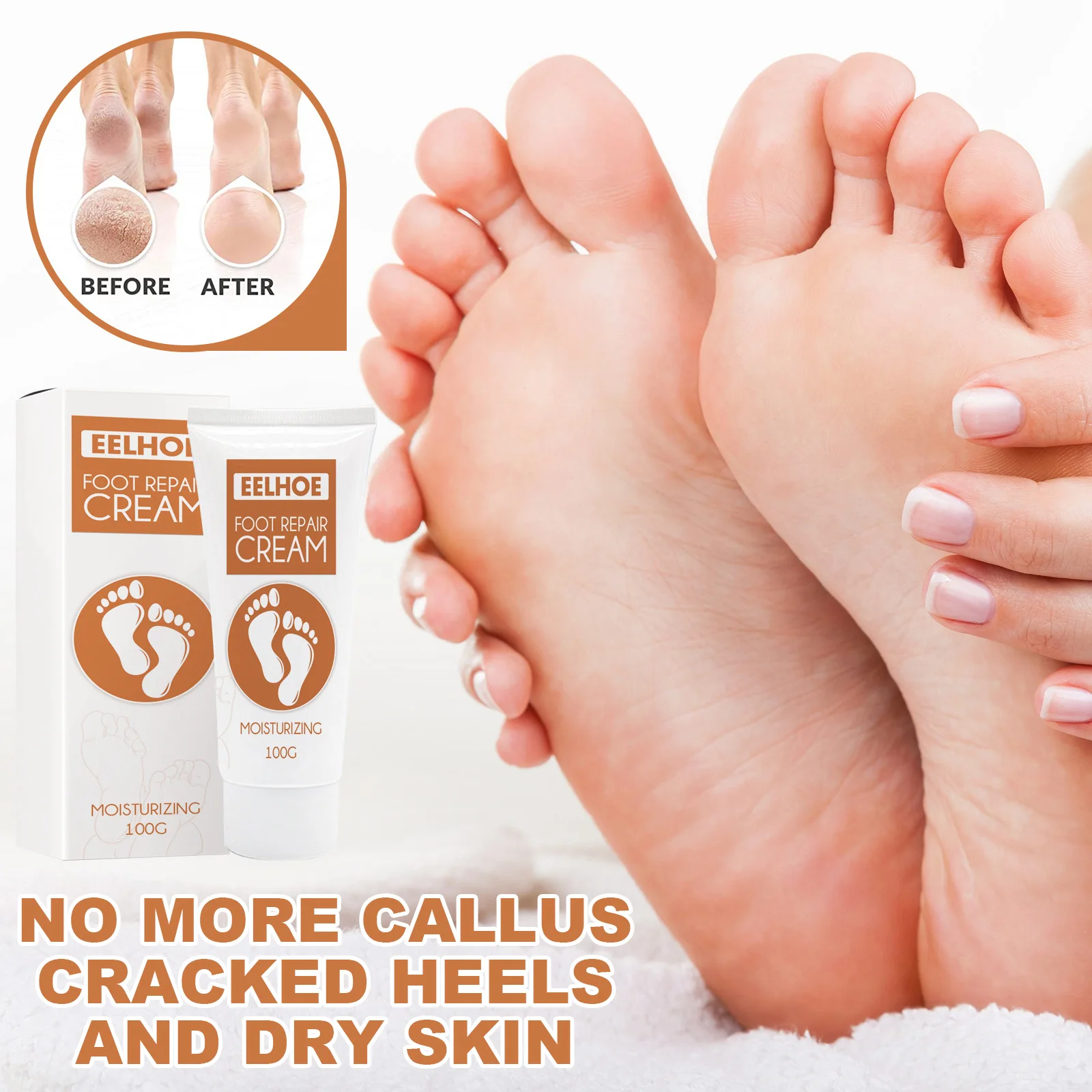 

Foot Cream Softens The Soles of The Skin Calluses The Heel of The Dry Crack of The Heel of Foot and Moisturizes Foot Cream 100g