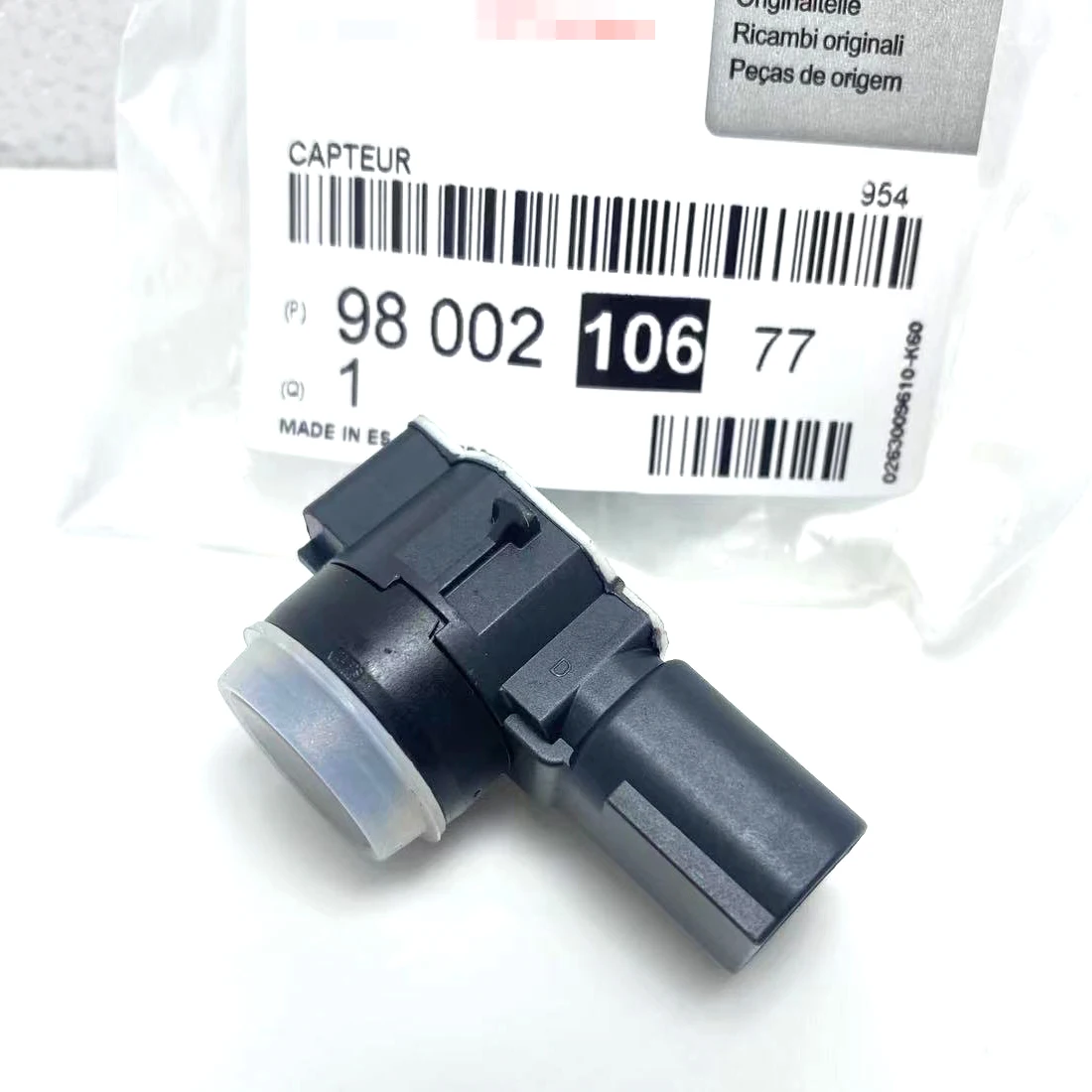 Фото 9800210677 подлинный PDC датчик парковки серый для Peugeot 208 2008 II 308 3008 Expert Citroen C4 II Picasso Grand MK2 Cactus №2
