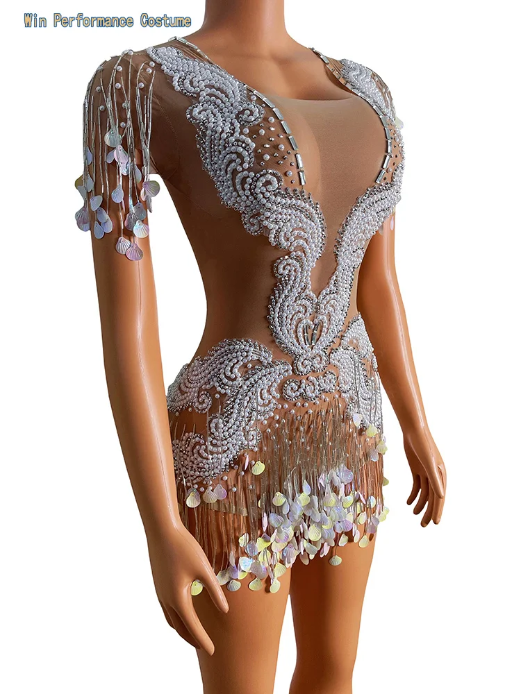 Короткая Прозрачная Юбка с большими бриллиантами сексуальная облегающая юбка