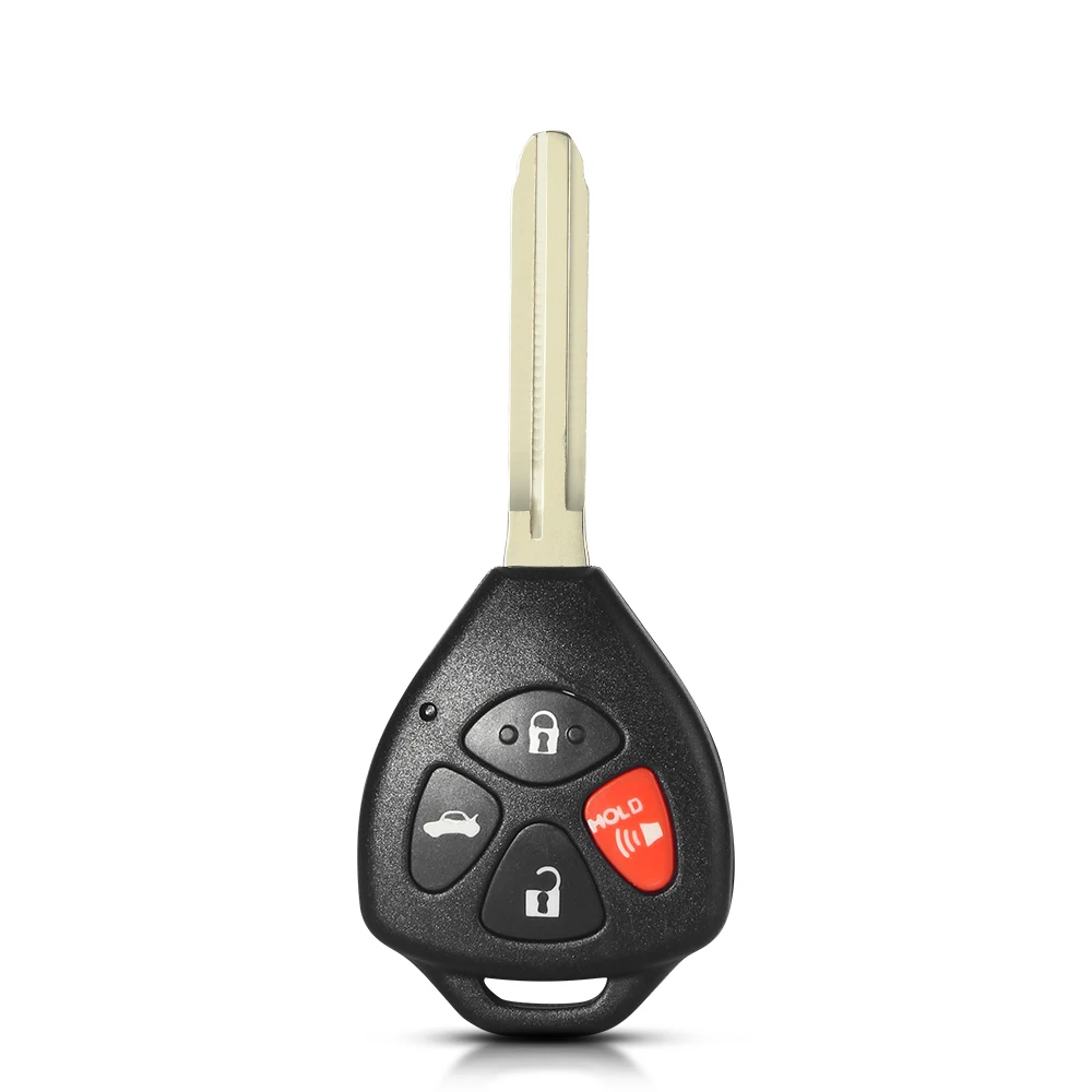 KEYYOU GQ4-29T 314MHz 4D67/G Chip 3+1 Buttons Remote Car Key For Toyota USA Camry Avalon Corolla Matrix RAV4 Yaris Venza |