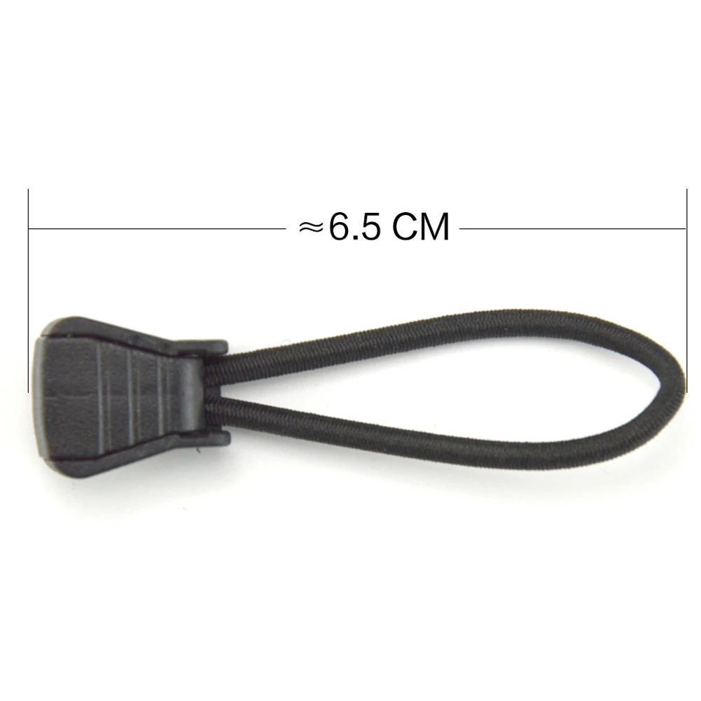 

Scuba Diving Hose Retainer Rope 2pc Black Bungee Rope Tap Elastic Holder Hose Clip Retainer Durable And Practical