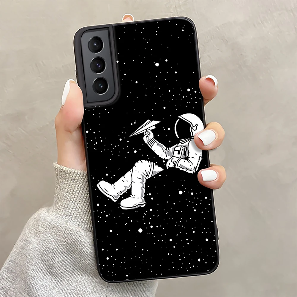

Space Astronaut Planet Phone Case for Samsung Galaxy S22 S21 Ultra S20 FE S10 S9 Plus Cover for Samsung Note 20 Ultra 10 Lite 9