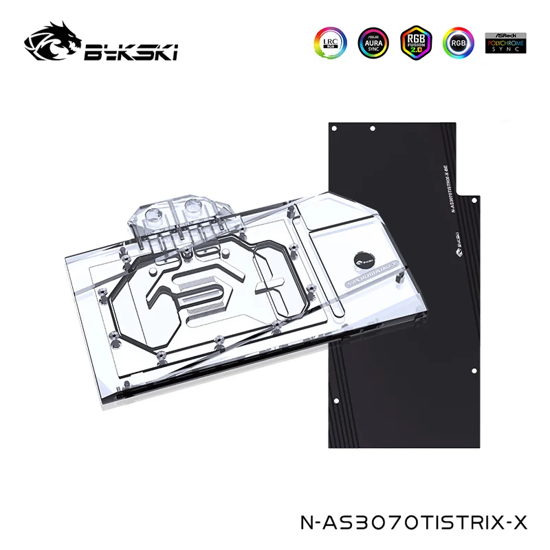 

Блок водяного охлаждения для ASUS ROG STRIX RTX 3070Ti O8G