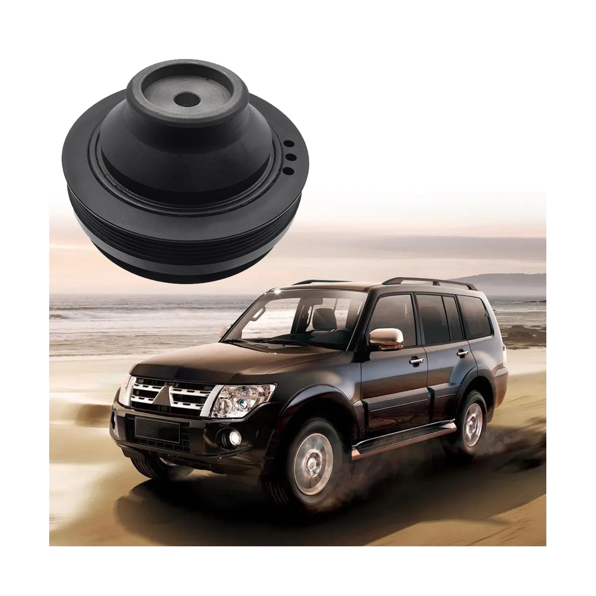 Шкив коленчатого вала для Sport I Montero L200 K66 K76 6G72 1996-2005 MD368262 MD311472