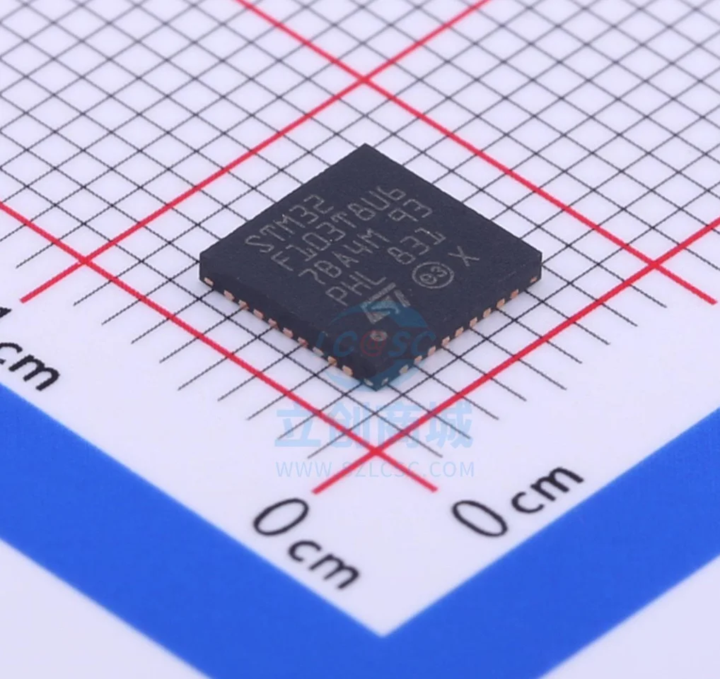 1PCS/LOTE STM32F103T8U6 Package VFQFPN-36 New Original Genuine Microcontroller (MCU/MPU/SOC) IC Chi