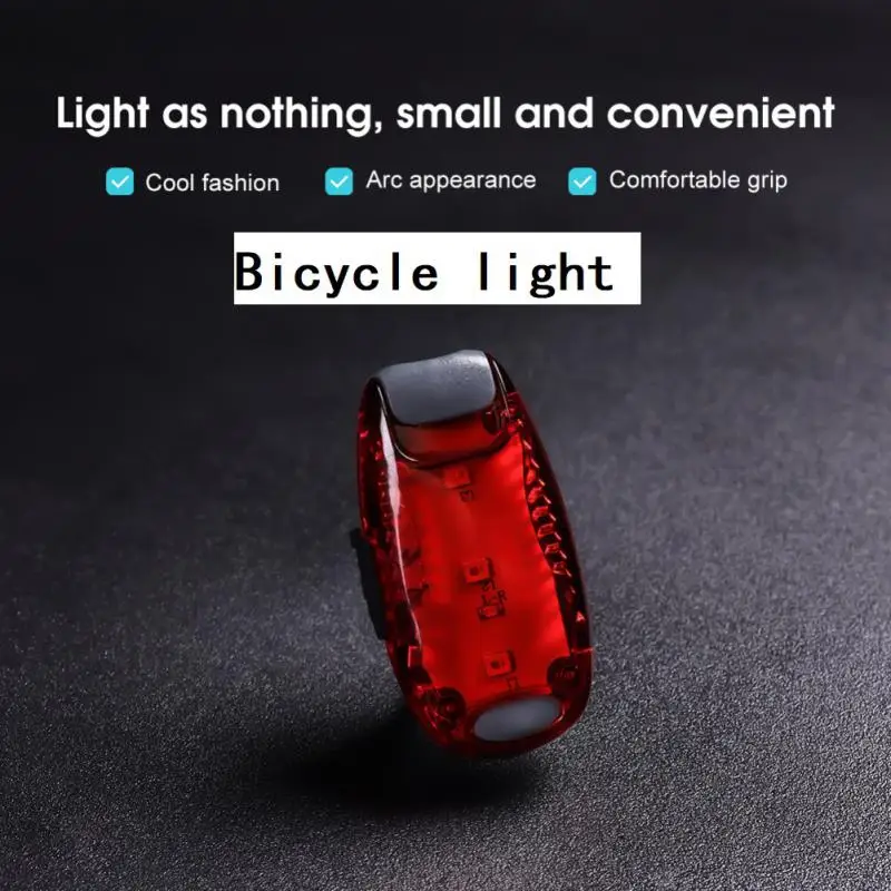 

1PC Bicycle Lights USB Rechargeable Multifunctional LED Night Riding Warning Lights Backpack Lamp Bike Helmet Light Tail Light