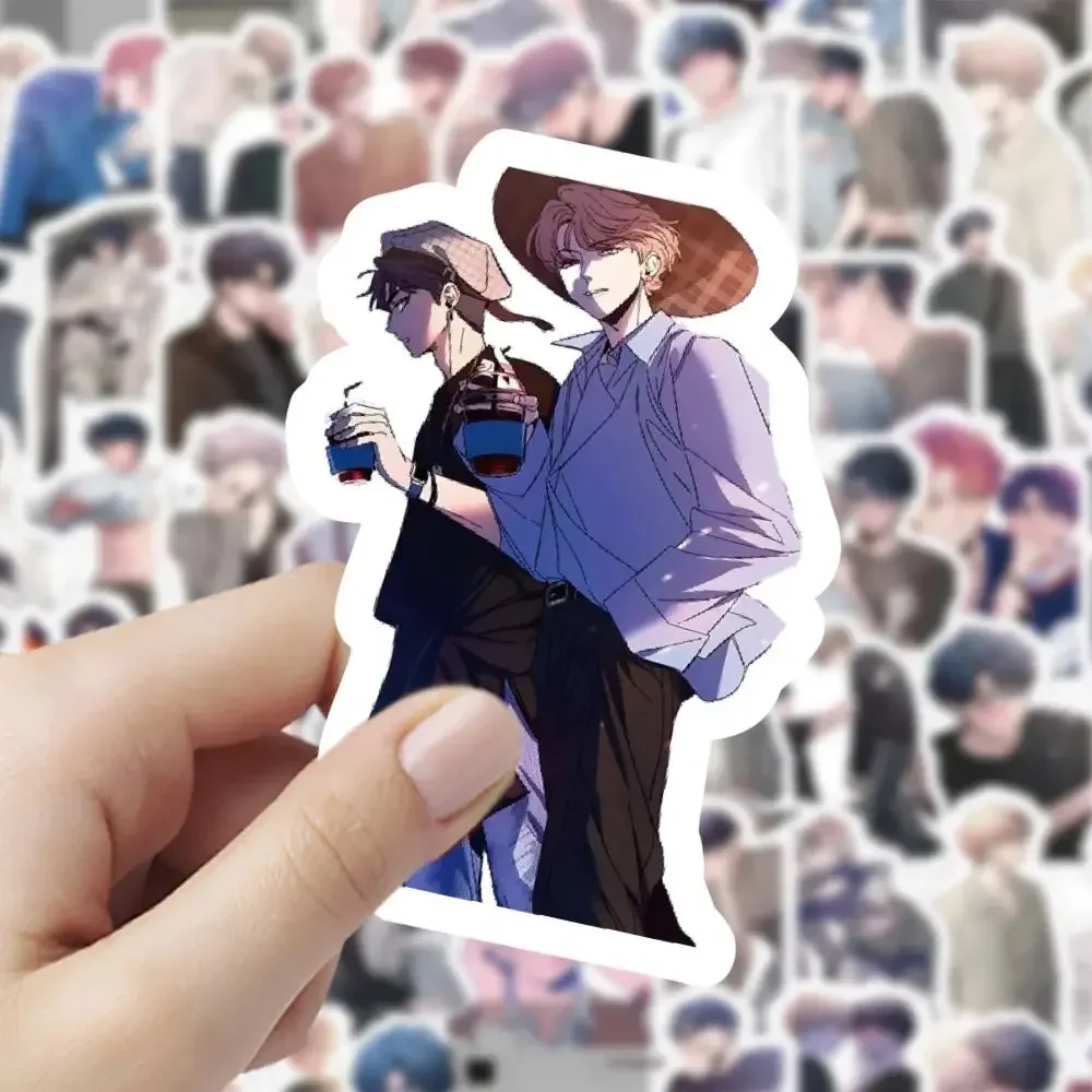 Наклейки для анимационных игр BL Yaoyi 10/60 шт.