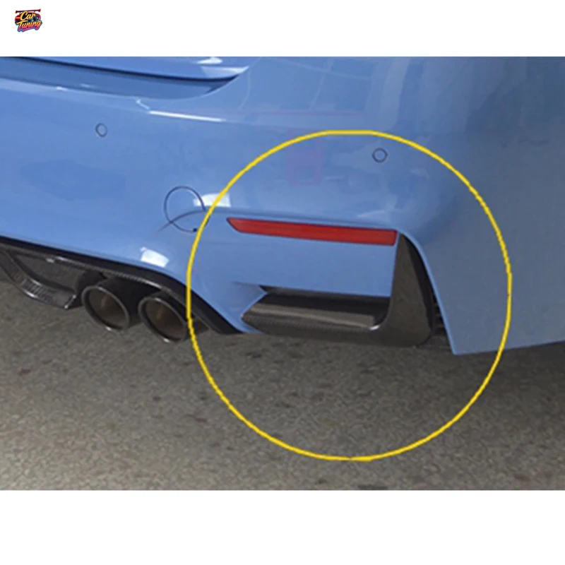 Спойлер-сплиттер заднего бампера из сухого карбона для BMW F80 M3 F82 F83 M4 2014-2019 годов (art.: 3920d975787ea) - 3920d975787ea