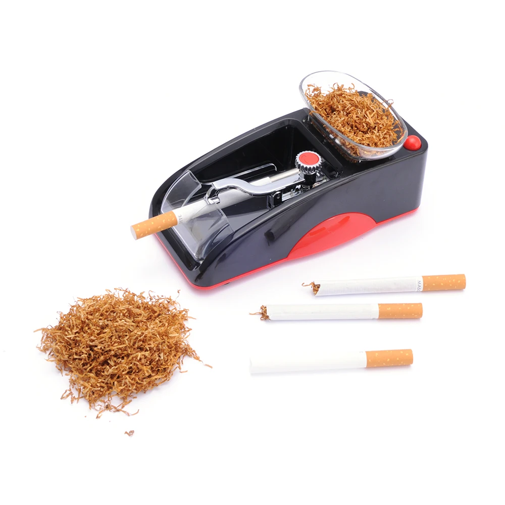 

Electric Rolling Machine Drop Shipping Inject Tube 8mm Tobacco Roller Smoking Accessories Automatic Cigarette Maker Men Gift