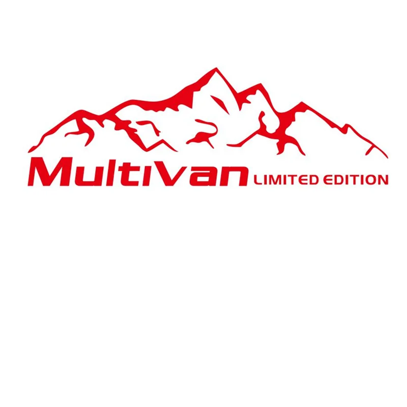 

Наклейки для украшения автомобильных дверей и окон, Виниловая наклейка с хвостом для горного спорта, кузова автомобиля, для Volkswagen Multivan T4 T5 T6