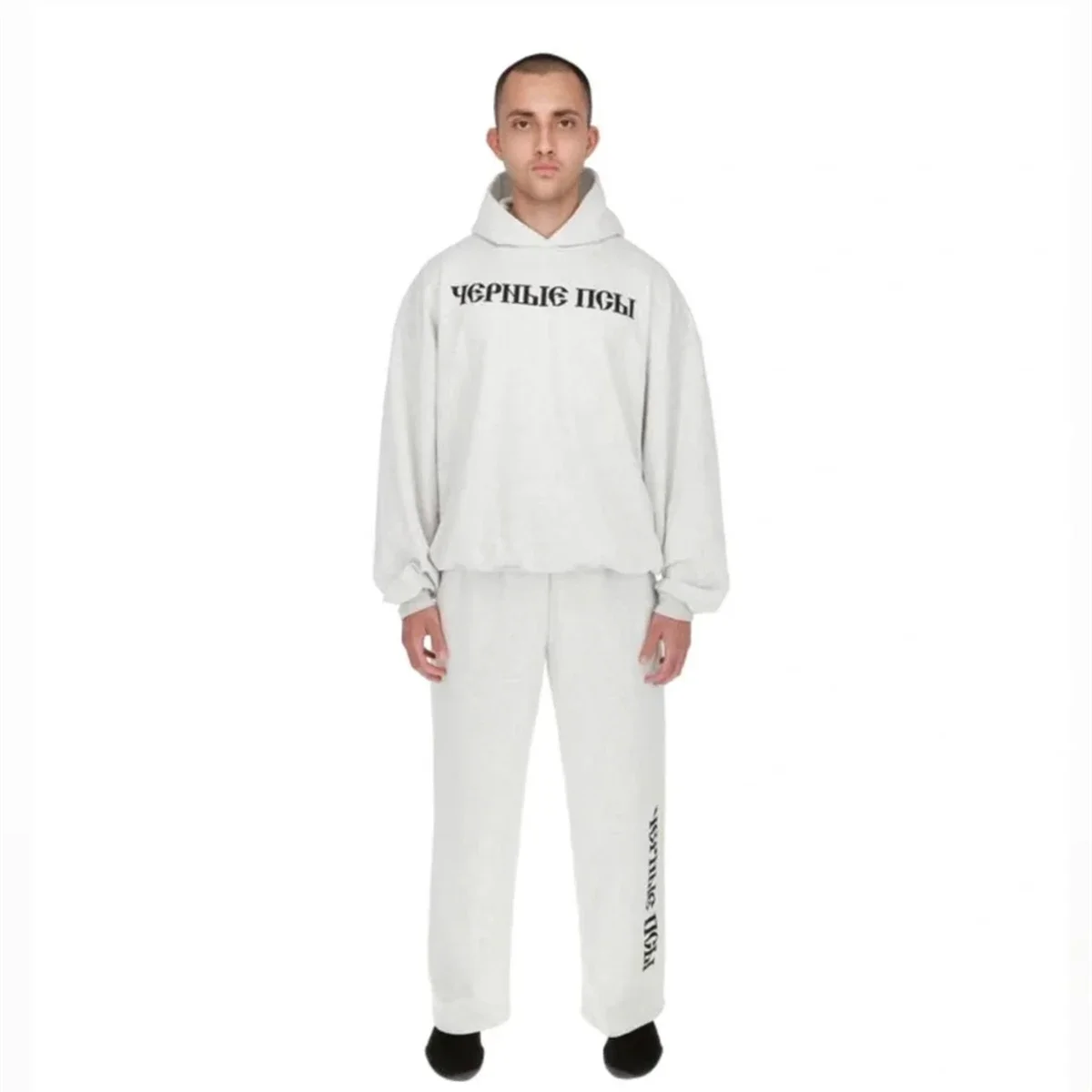 Худи из хлопка и флиса Yao888 Kanye DONDA