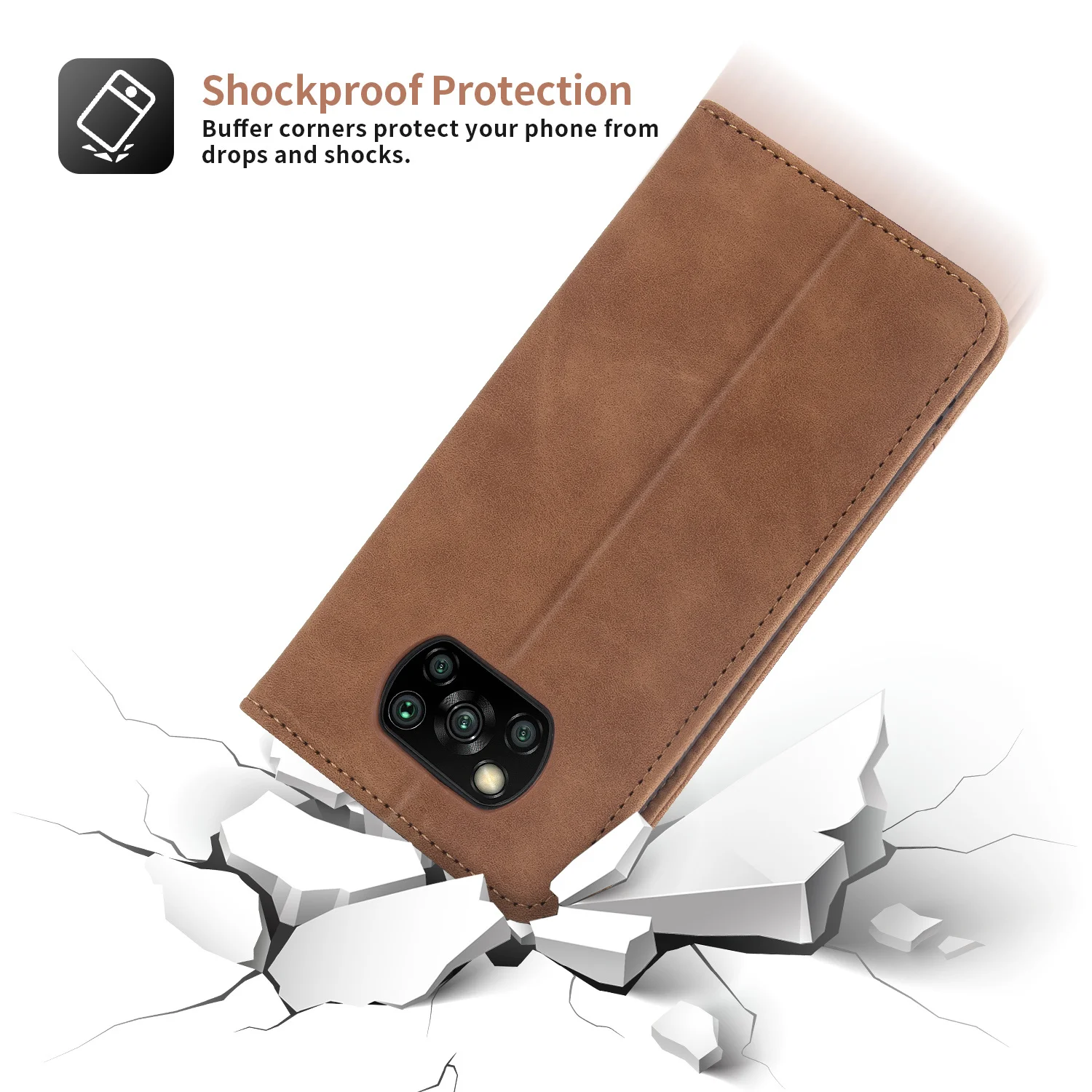 Flip Leather Case For Xiaomi Mi Poco X3 NFC GT F3 M3 X4 M4 Pro F4 12T 10T 11 11T Lite Magnet Wallet Cover Redmi Note 10S 11S 10A