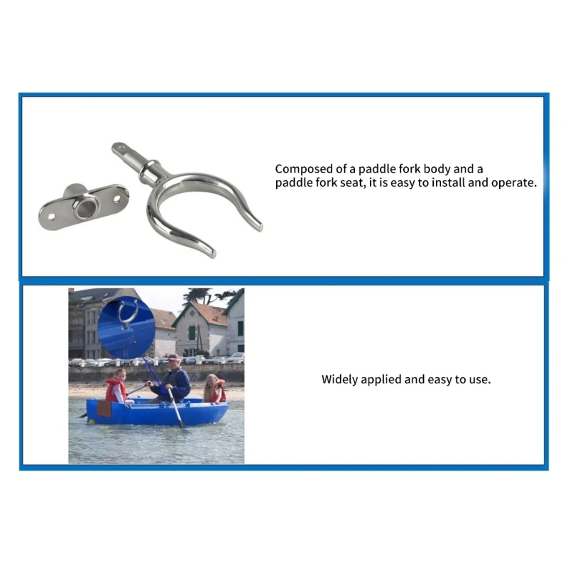 Металлические держатели для уключин Необходимые инструменты любителей рыбалки