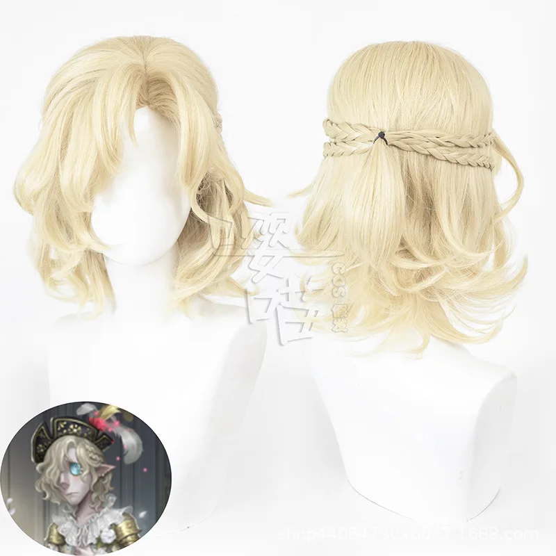 Парик для косплея Grave Keeper Эндрю Крейс игра Identity V термостойкие аниме костюмы на