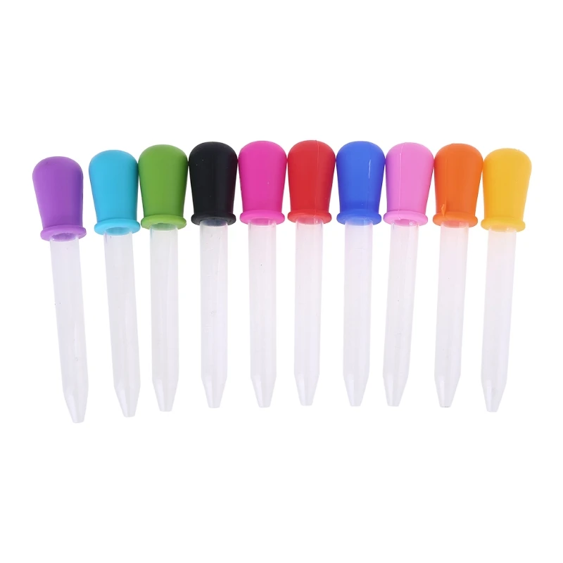 

10 Pcs Pipettes Liquid Droppers for Candy Sweet Kids Kitchen Gummy Mold Crafts