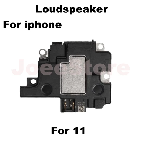 Нижний Громкоговоритель для iPhone 12 11 Pro X XS XR Max, миниатюрный звуковой звонок, зуммер, внутренний рингтон, гибкий кабель, детали, 1 шт.
