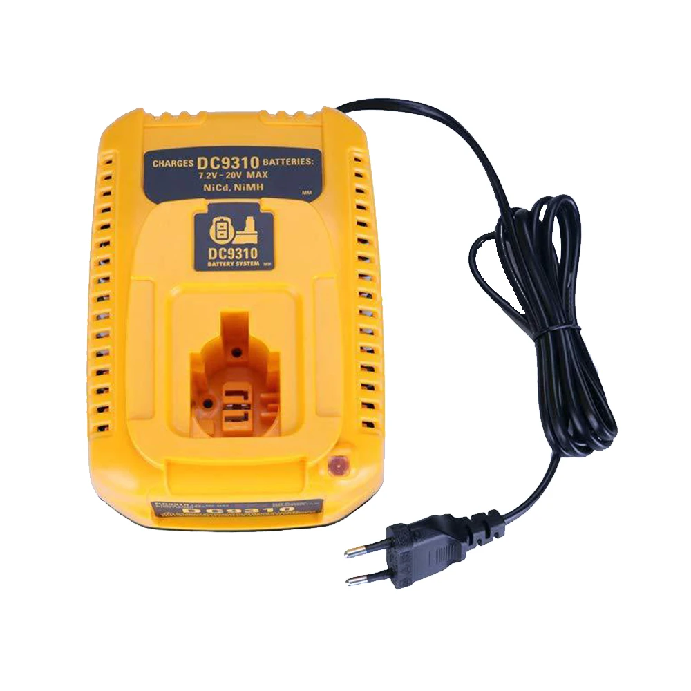 Carregador de Energia para Dewalt Adaptador 18v 12 14.4v 7.2v Bateria Dc9091 De9097 Dc9096 Eua eu uk Plug ua 110v-220v dc – 12v
